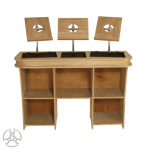 SD & DS1V DJ Deck Stand 2xASMPV 1xASMLV