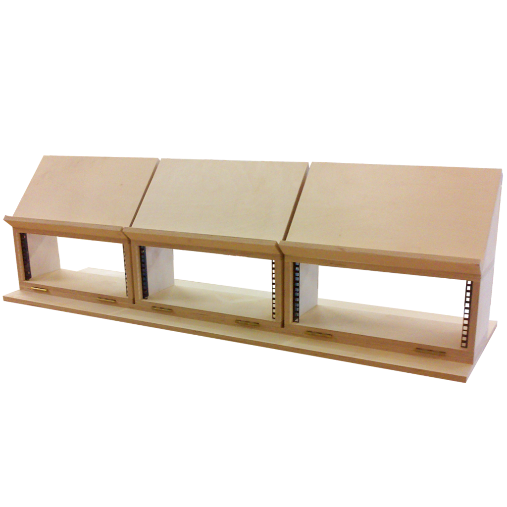 Rack unit Angled Stands Birch Ply 03