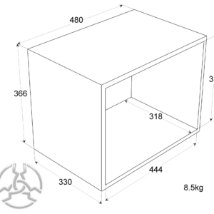 rsp1 vinyl storage cube 5 2701 p 1