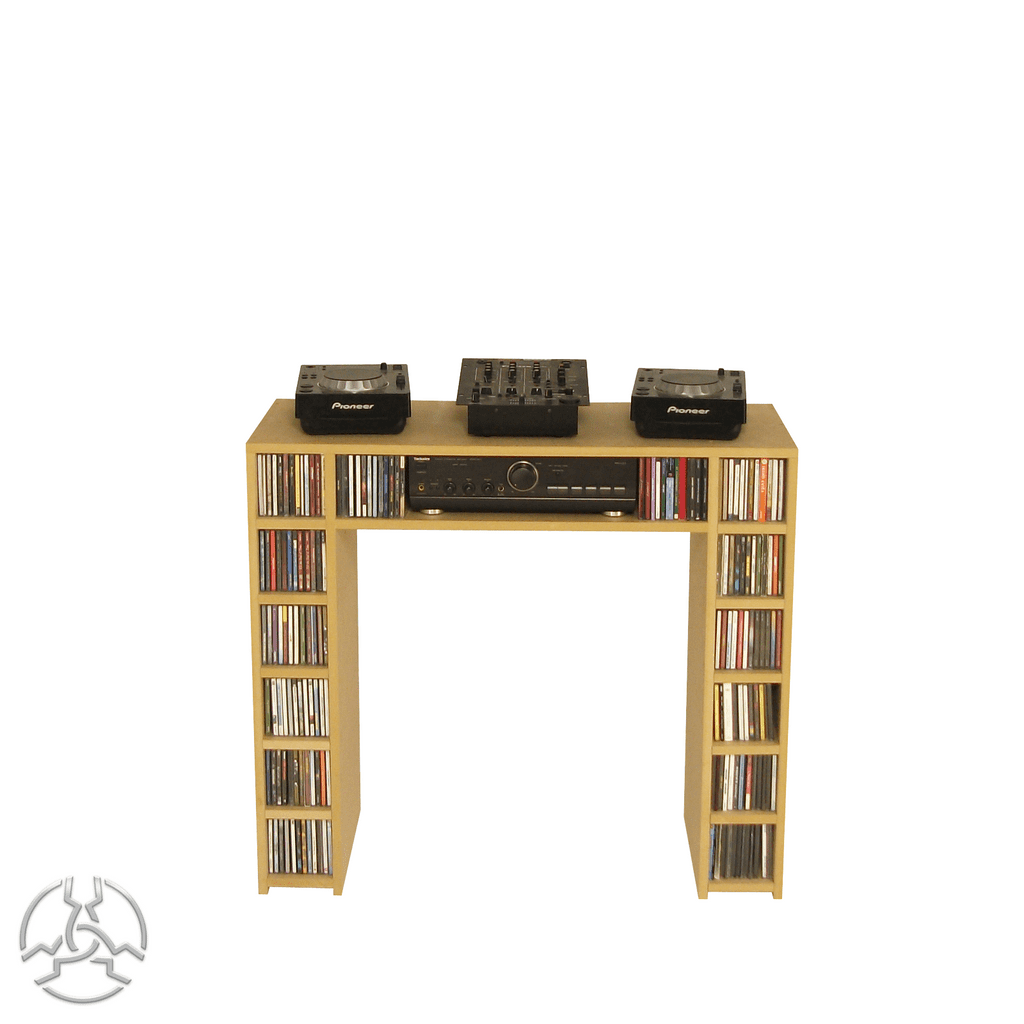 dscd dj deck stand set 20 mixer cdjs 01