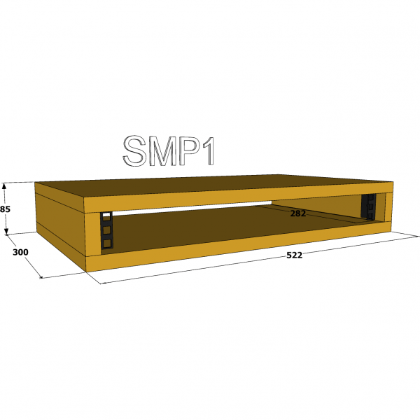 smp1 desk top 19 inch 1u rack pod 5 307 p 1