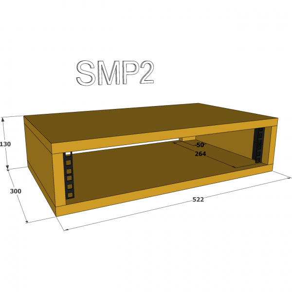 smp2 desk top 19 inch 2u rack pod 5 310 p 1
