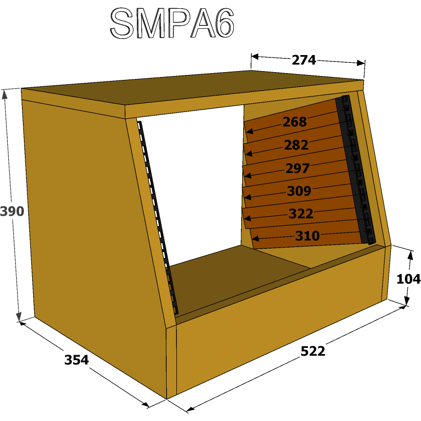 smpa6 desk top 19 inch 6u angled rack pod 5 319 1 p 1 smpa6 desk top 19 inch 6u angled rack pod 5 319 1 p 1